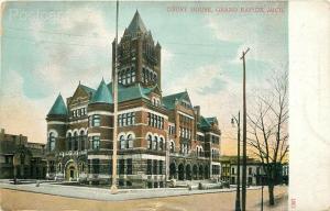 MI, Grand Rapids, Michigan, Court House, A.C. Bosselman No. 1367