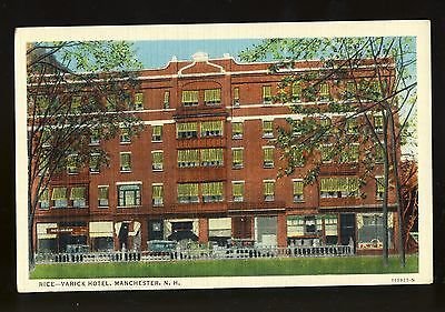 Early Manchester, New Hampshire/NH Postcard, Rice-Varick Hotel