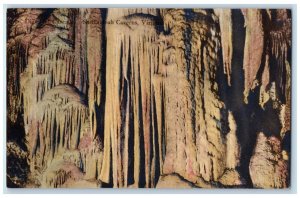 c1910 Diamond Cascade Shenandoah Caverns Virginia VA Handcolored Postcard
