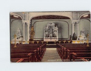 B-131984 Interior of Cathedral St. Augustine Florida USA