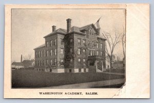 J99/ Salem New York Postcard? c1910 The Washington Academy  289