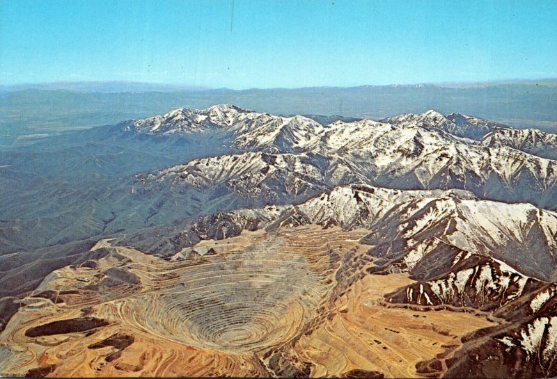 Utah Bingham Canyon Kennecott's Bingham Copper Mine