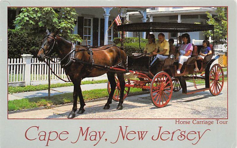 Horse Carriage Tour Cape May, New Jersey NJ