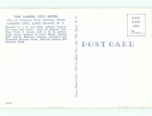 Pre-1980 THE GARDEN CITY HOTEL Long Island - Garden City New York NY hr6265@