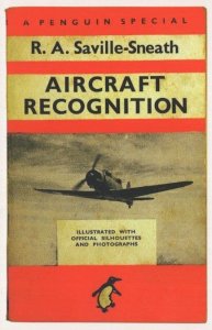 Aircraft Recognition Silhouette Photos 1941 WW2 Book Postcard