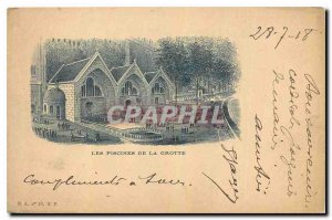 Old Postcard The Cave Pool