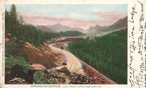 Vintage Postcard 1906 Approaching Duffield Colorado Springs And Cripple Creek CO