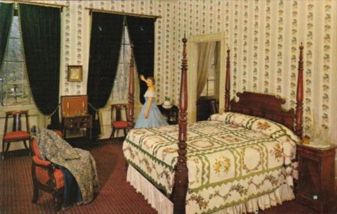 Pennsylvania Lancaster The Master Bedroom At Wheatland Home Of James Buchanan...