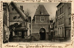 CPA Péronne Porte de Bretagne - vue interieure (982667)