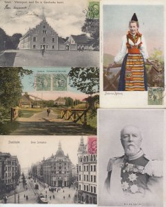 SWEDEN SVERIGE SUEDE 147 Vintage Postcards mostly pre-1940 (L3542)