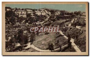 Old Postcard Neris les Bains Hot Park