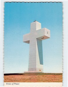 Postcard Cross Of Peace, Makanda, Illinois