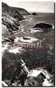 Old Postcard Brittany Pointe Du Raz Cote Sud