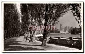 Old Postcard Meaux Promenade Trinitarian and Cathedrale