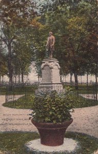 Postcard Reeves Monument Public School Bell Park Phoenixville PA