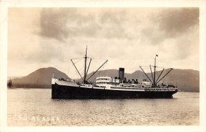 J68/ Juneau Alaska RPPC Postcard c1940s Ship S.S. Princess Alaska  20