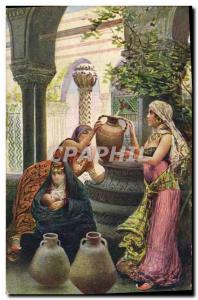 Old Postcard Fantasy Orientalism