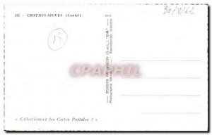 Postcard Modern Chaudesaigues The source & # 39eau hot Pig Pig