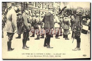 COPY The Holidays Victory in Paris July 14, 1919 The three Marechaux Petain F...