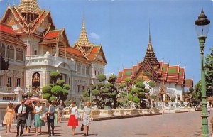 Royal Grand Palace, Chakri and Dusit Maha Prasadh Halls Thailand Postal Used ...