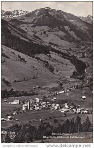 Austria Saalbach mit Zwoelferkogel Real Photo