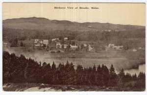 Birdseye View of Brooks, Maine