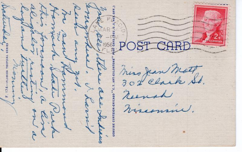 US    PC2248  FLORIDA EVERGLADES-SEMINOLE INDIANS