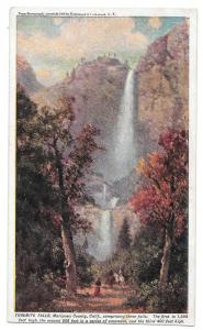 Prudential Insurance Co Yosemite Falls Mariposa CA Postcard