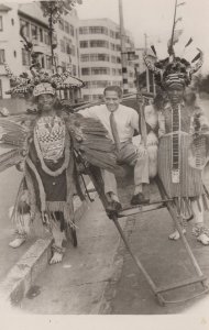 Luis Romero 1950s Spanish Boxer Boxing Zulu Warriors South Africa Old Photo
