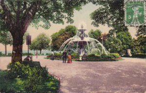 Switzerland Geneve Le Jardin Anglais 1910