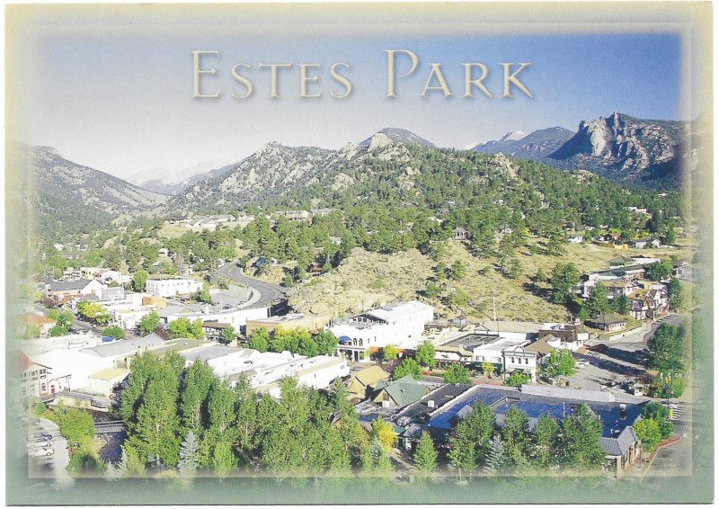 US Colorado Unused. Estes Park.   Beautiful.