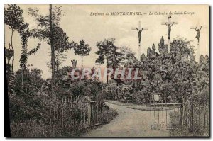 Old Postcard Around Montrichard Calvary St. George