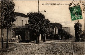 CPA MONTREUIL L'Avenue Pasteur. (509600)