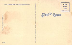 Newport Rhode Island 1940s Postcard US Naval Training Station