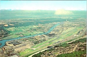 Seattle, WA Washington  BOEING CO Airplane Manufacturing Plant AVIATION Postcard