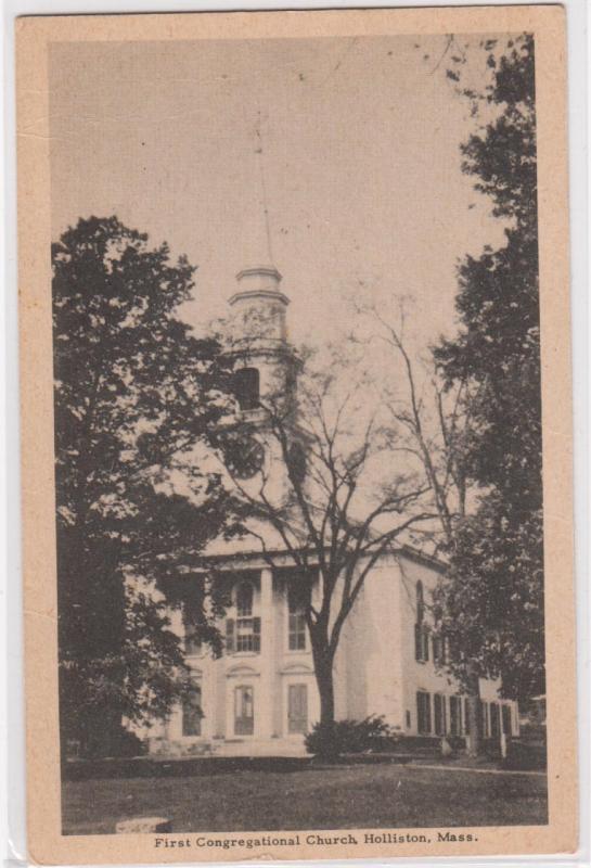 1st Congregational Church, Holliston MA