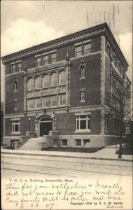 Somerville Massachusetts MA YMCA Building c1910 Vintage Postcard