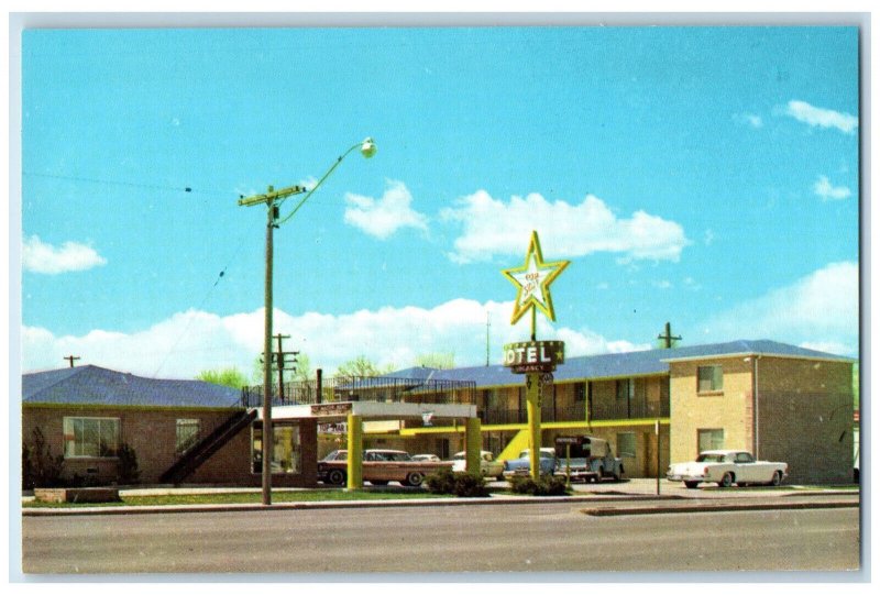 c1960's Top Star Motel, East Colfax US Highways 36-40-287 Denver CO Postcard