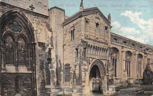 uk28539 south porch st nicholas church kings lynn uk