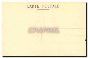 Old Postcard Larchant church view North