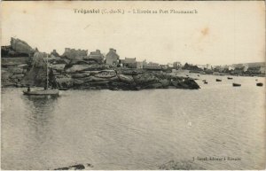 CPA TREGASTEL L'Entree au Port Ploumanac'h (1166000)