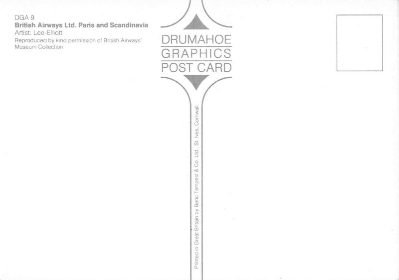 AEROPOSTALE~LOT OF 4 REPRODUCTION POSTCARDS