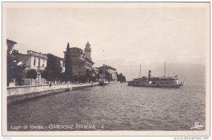 RP, Steamship , GARDONE RIVIERA , LAGO DI GARDA, Italy, 1920-1940s