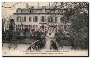 Old Postcard Callenelle Boarding Ladies of St Maur Chateau Callenelle Main Bu...