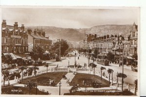 Wales Postcard - Mostyn Street - Llandudno - Caernarvonshire - RP - Ref 19230A