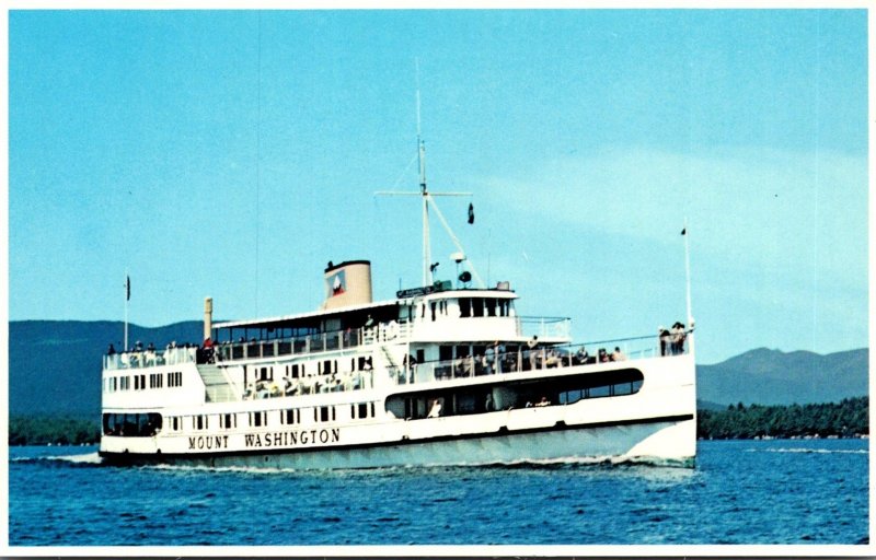 New Hampshire Lake Winnipesaukee Motor Vessel Mount Washington