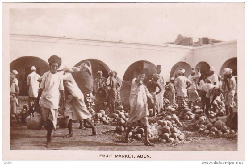 RP: Fruit Market , Aden , Yemen , 00-10s