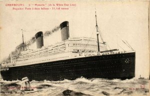 CPA AK L'Homeric - White Star Line - Cherbourg - Ships (774519)