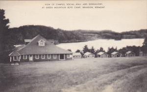 View Of Campus Social Hall and Bungalows At Green Mountain Boys Camp Brandon ...