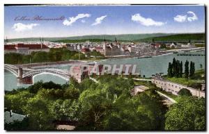 Postcard Old Coblenz Rheinansicht